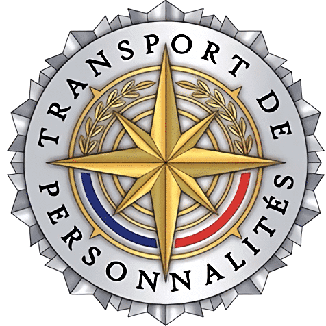 Écusson officiel Transport de Personnalités — habilitation chauffeurs de protection