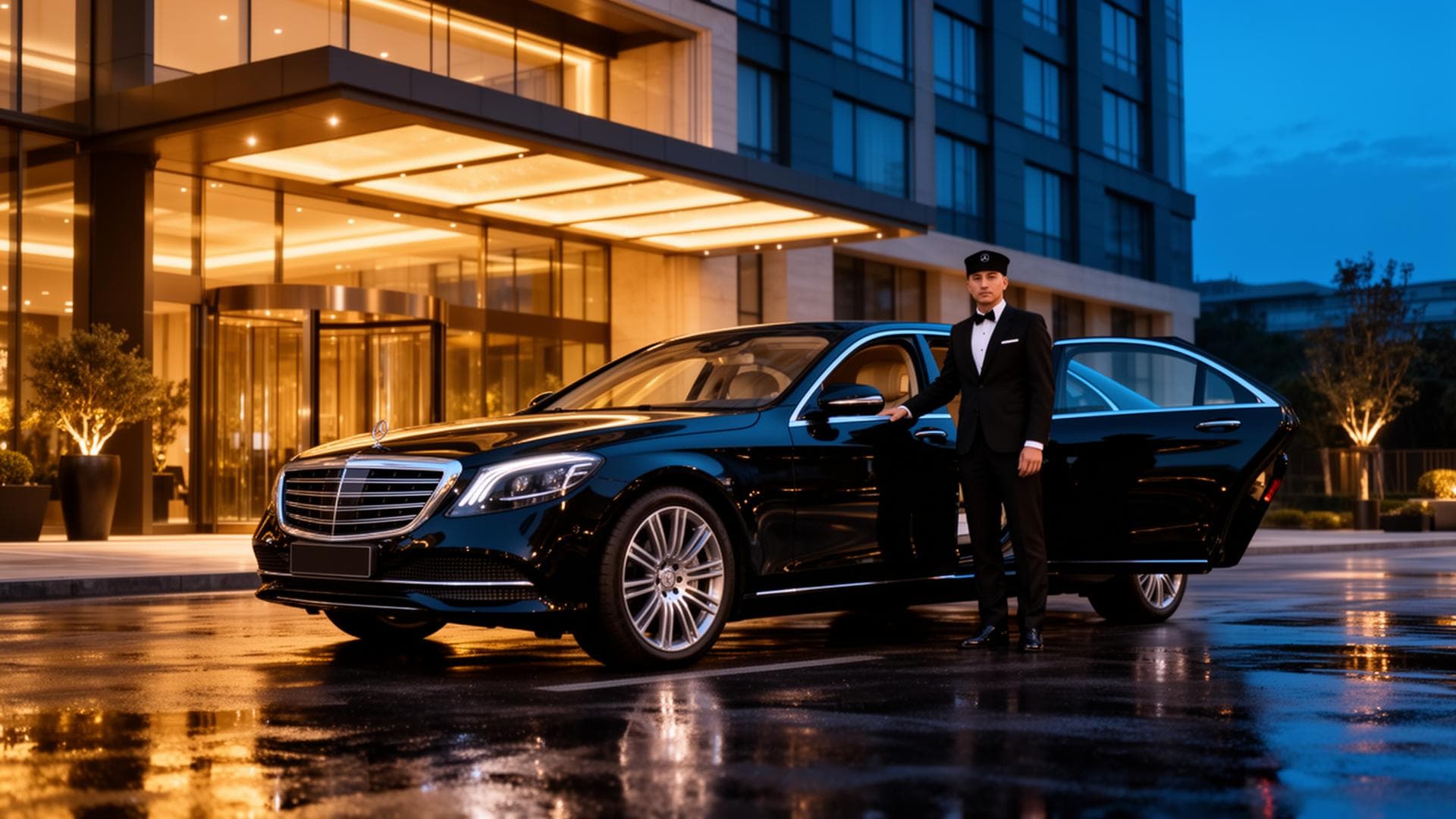 Berline de luxe Apptitude Chauffeur